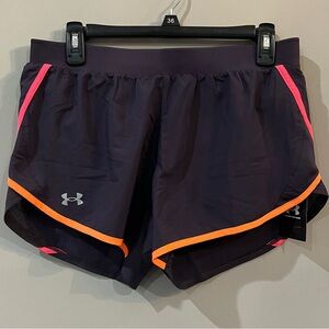 Under Armour UA Women's Fly-By 2.0 Training Shorts Size Med